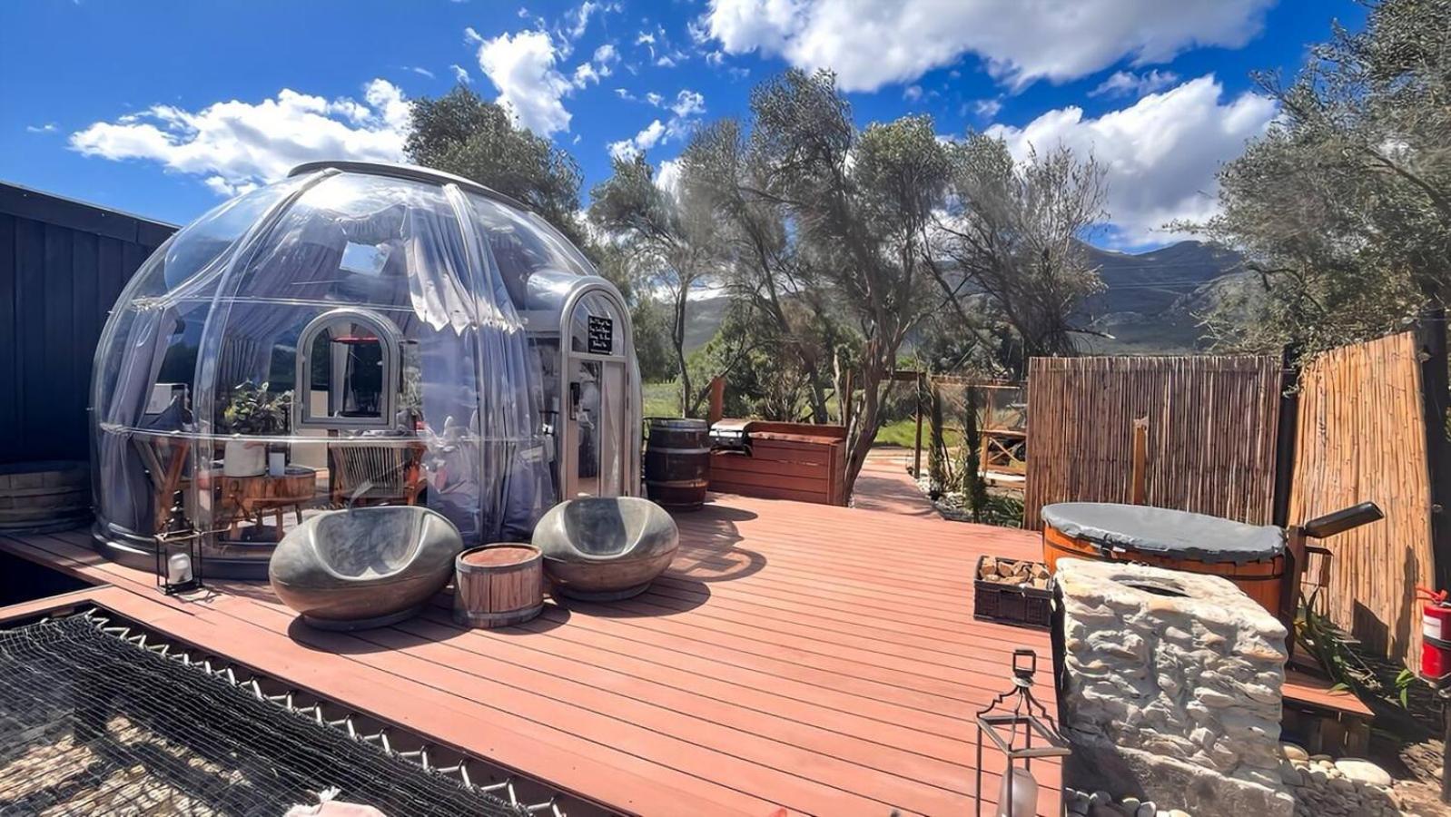The Vino Dome By Once Upon A Dome Franschhoek Exterior photo